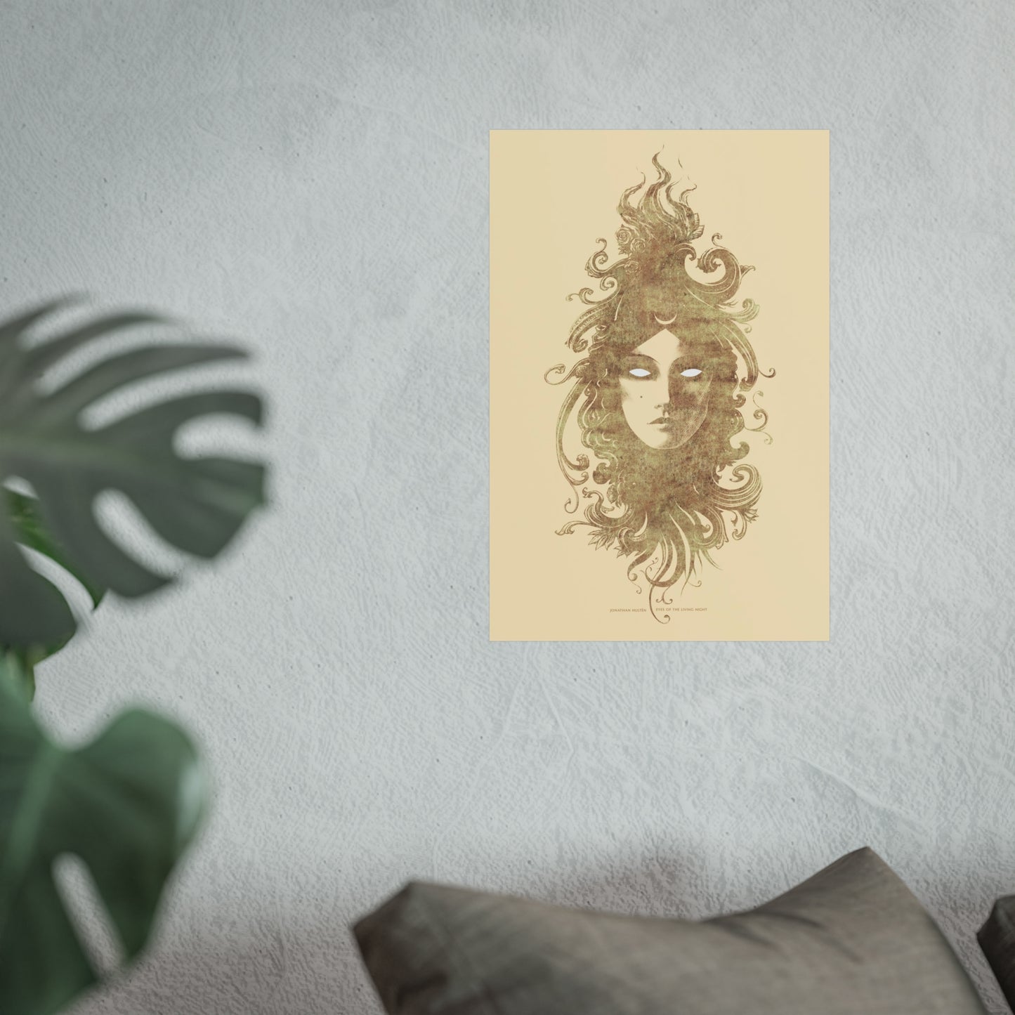 *SHIPPED FROM THE USA * Eyes Of The Living Night - Matte Vertical Poster