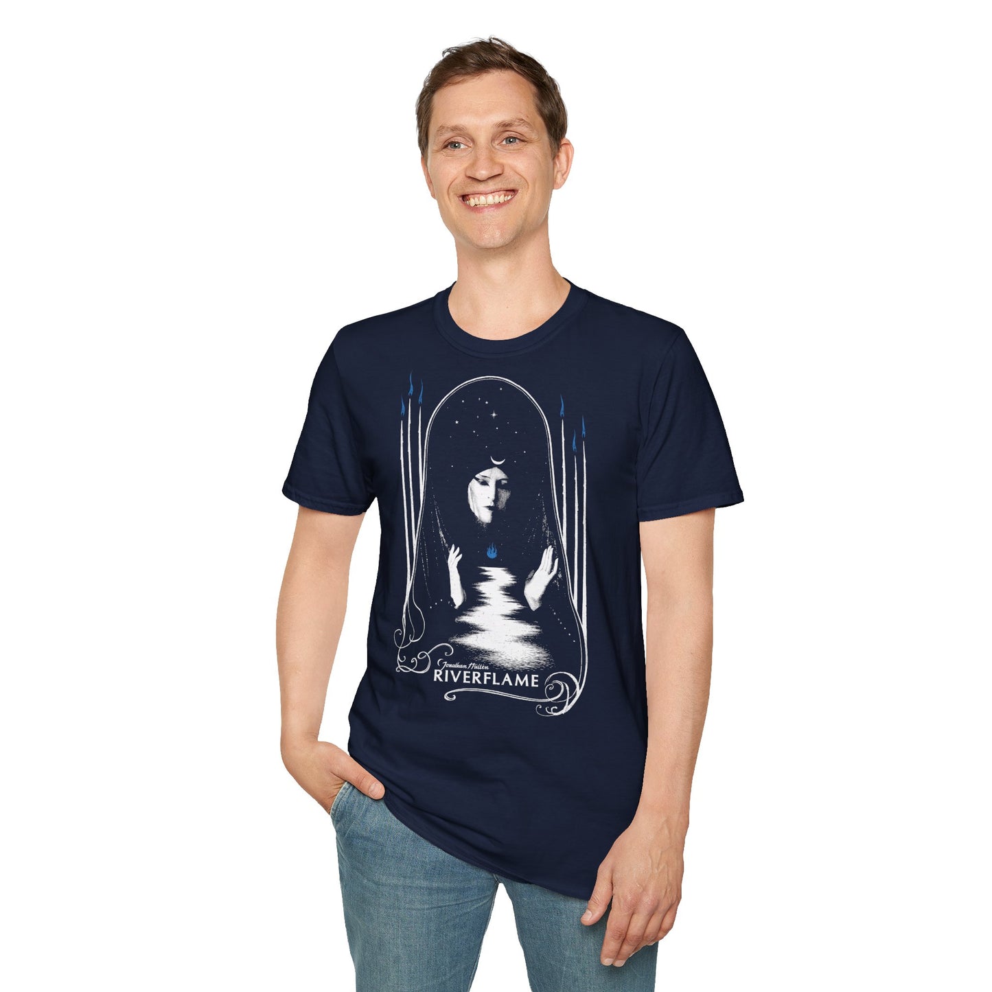 *SHIPPED FROM THE EU* Riverflame - Unisex Softstyle T-Shirt