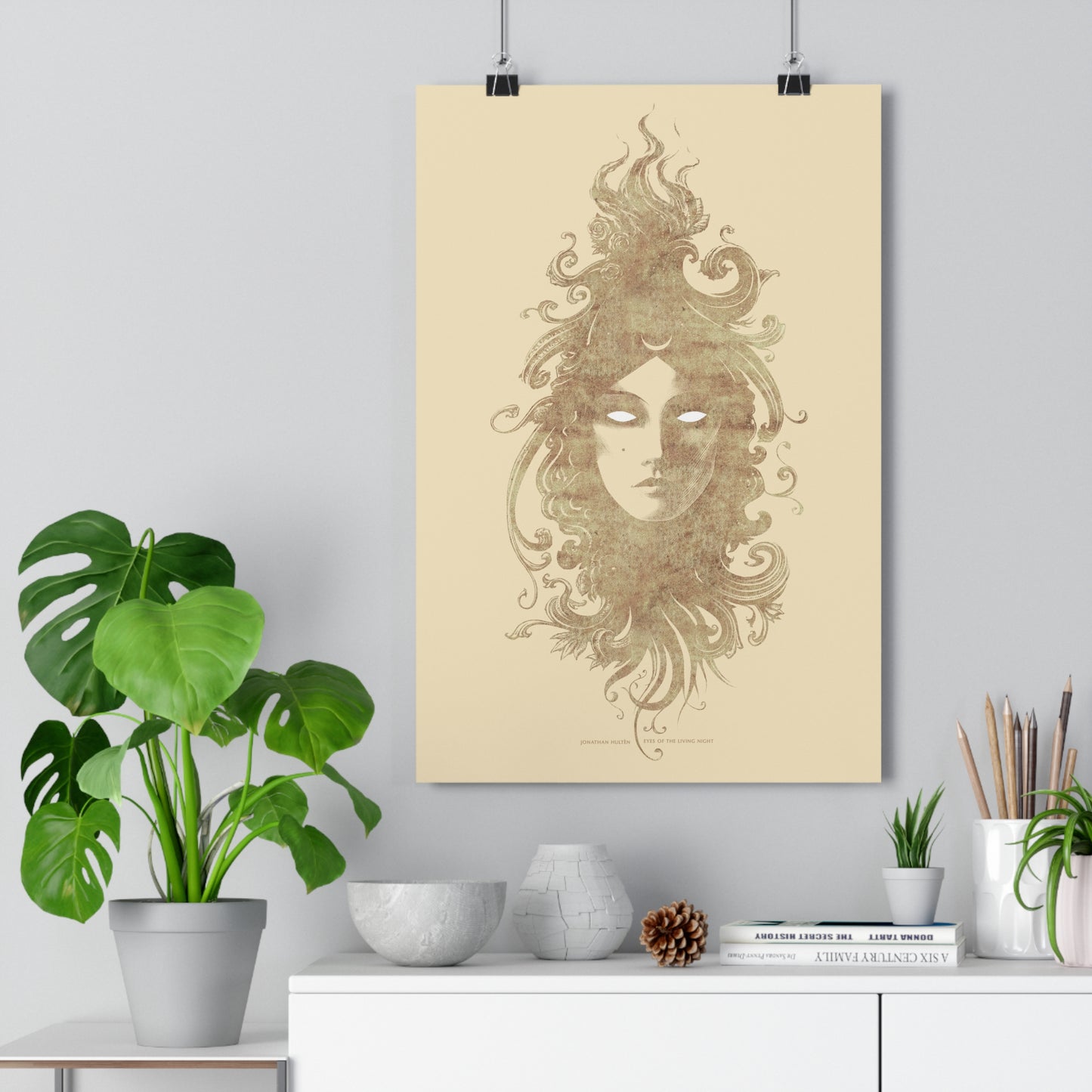 *SHIPPED FROM THE EU* Eyes Of The Living Night - Giclée Art Print