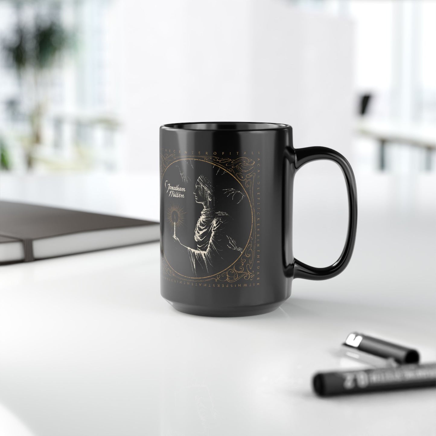 *SHIPPED FROM THE USA* Afterlife - Black Mug, 15oz
