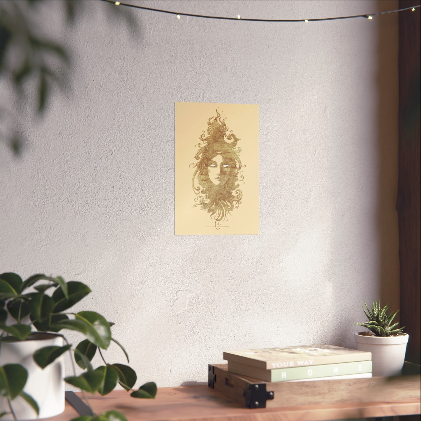 *SHIPPED FROM THE USA * Eyes Of The Living Night - Matte Vertical Poster