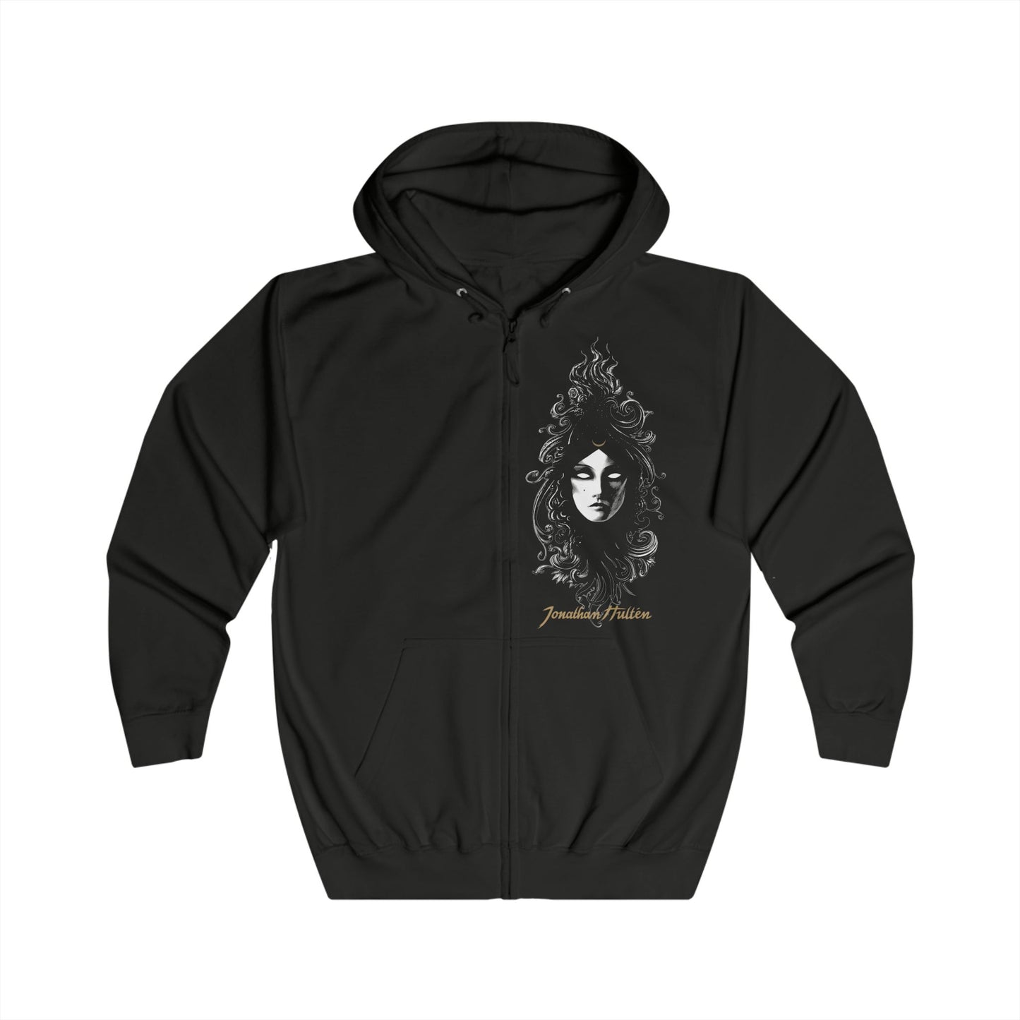 *SHIPPED FROM THE EU* Dream Eyes/Living Night - Unisex Full Zip Hoodie *LIMITED EDITION*