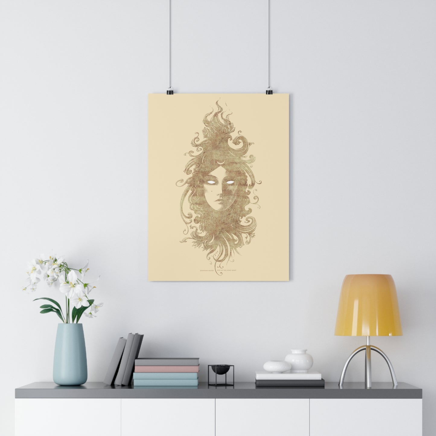 *SHIPPED FROM THE EU* Eyes Of The Living Night - Giclée Art Print