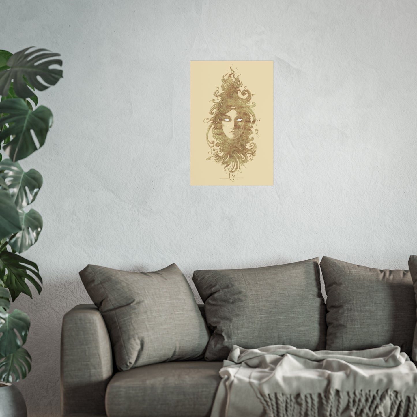 *SHIPPED FROM THE USA * Eyes Of The Living Night - Matte Vertical Poster