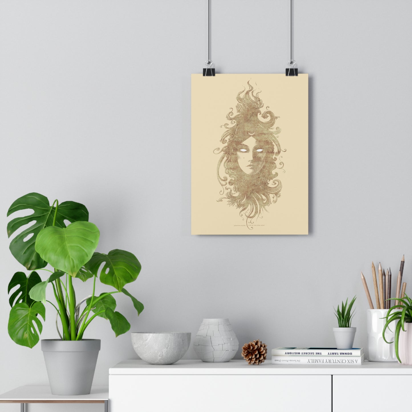 *SHIPPED FROM THE EU* Eyes Of The Living Night - Giclée Art Print
