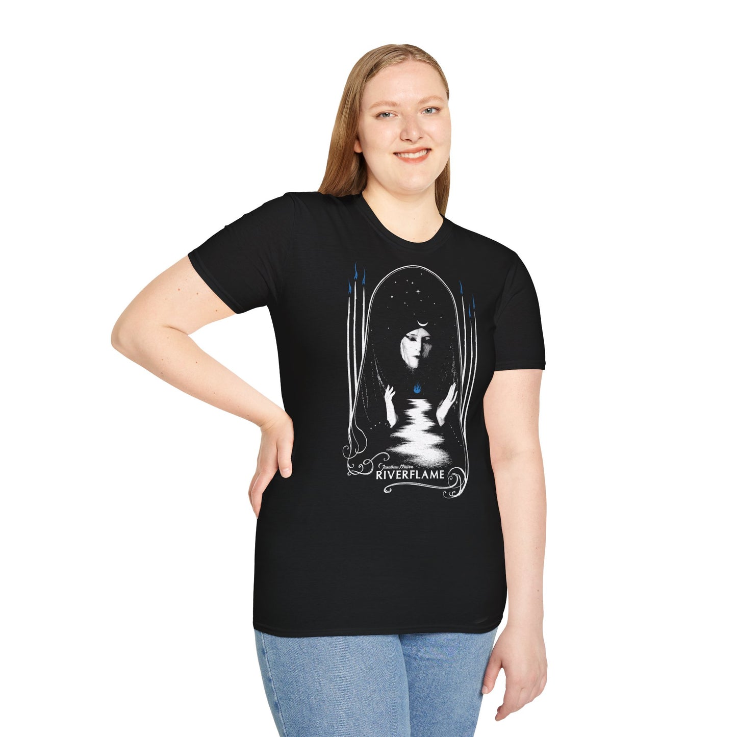 *SHIPPED FROM THE EU* Riverflame - Unisex Softstyle T-Shirt