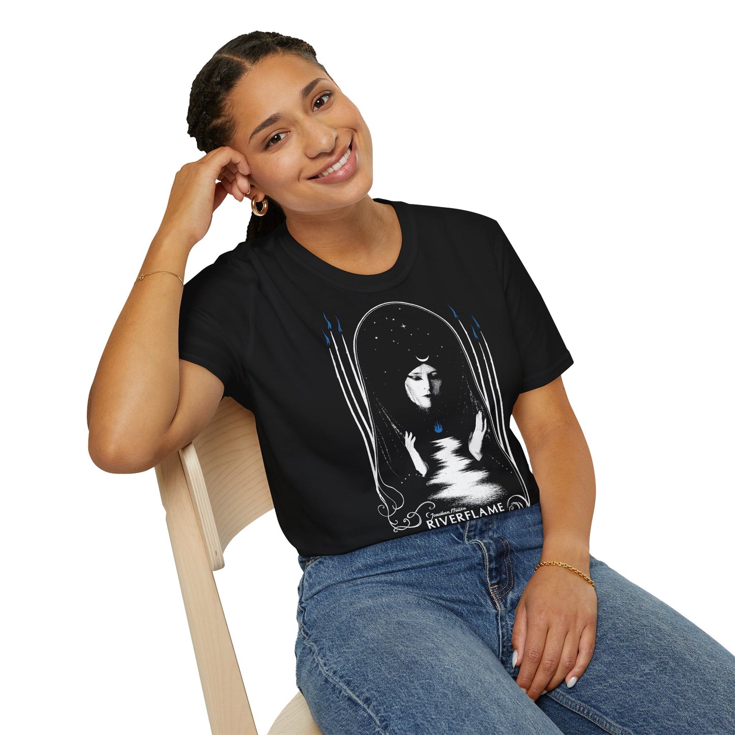 *SHIPPED FROM THE EU* Riverflame - Unisex Softstyle T-Shirt