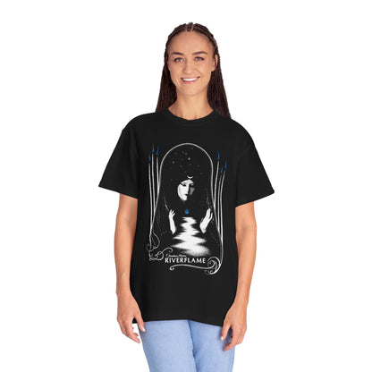 *SHIPPED FROM THE USA* Riverflame - Unisex Garment-Dyed T-shirt