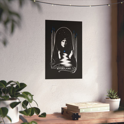 *SHIPPED FROM THE USA* Riverflame - Fine Art Poster