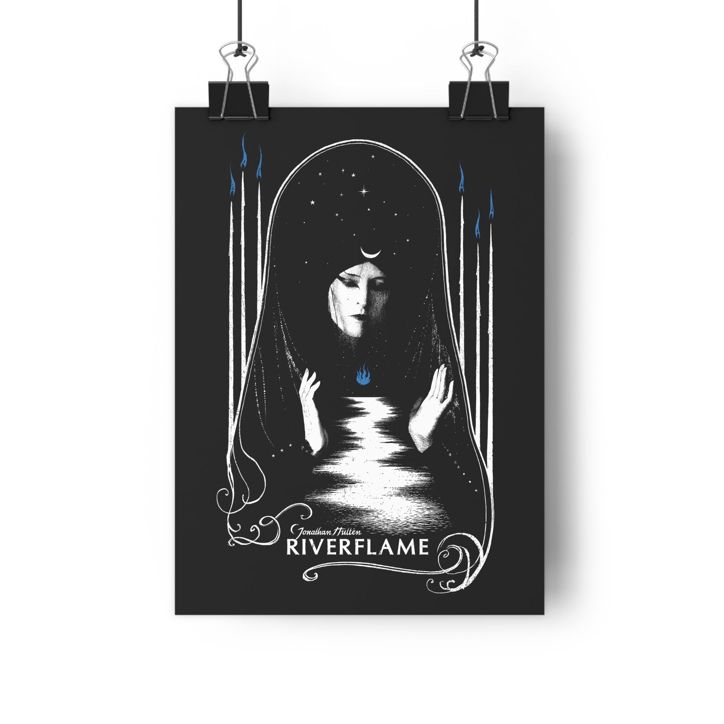 *SHIPPED FROM THE EU* Riverflame - Giclée Art Print