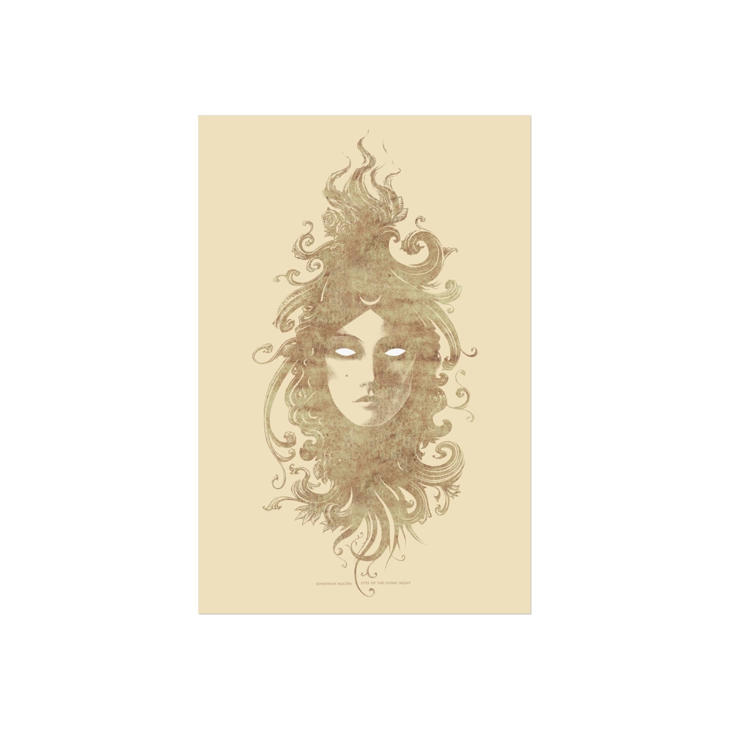 *SHIPPED FROM THE USA * Eyes Of The Living Night - Matte Vertical Poster