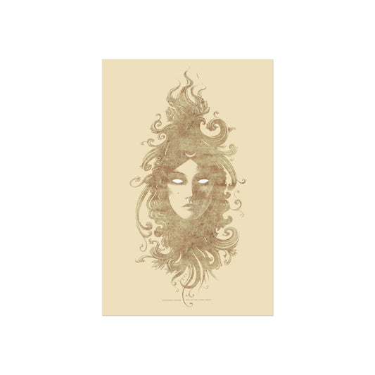 *SHIPPED FROM THE USA * Eyes Of The Living Night - Matte Vertical Poster