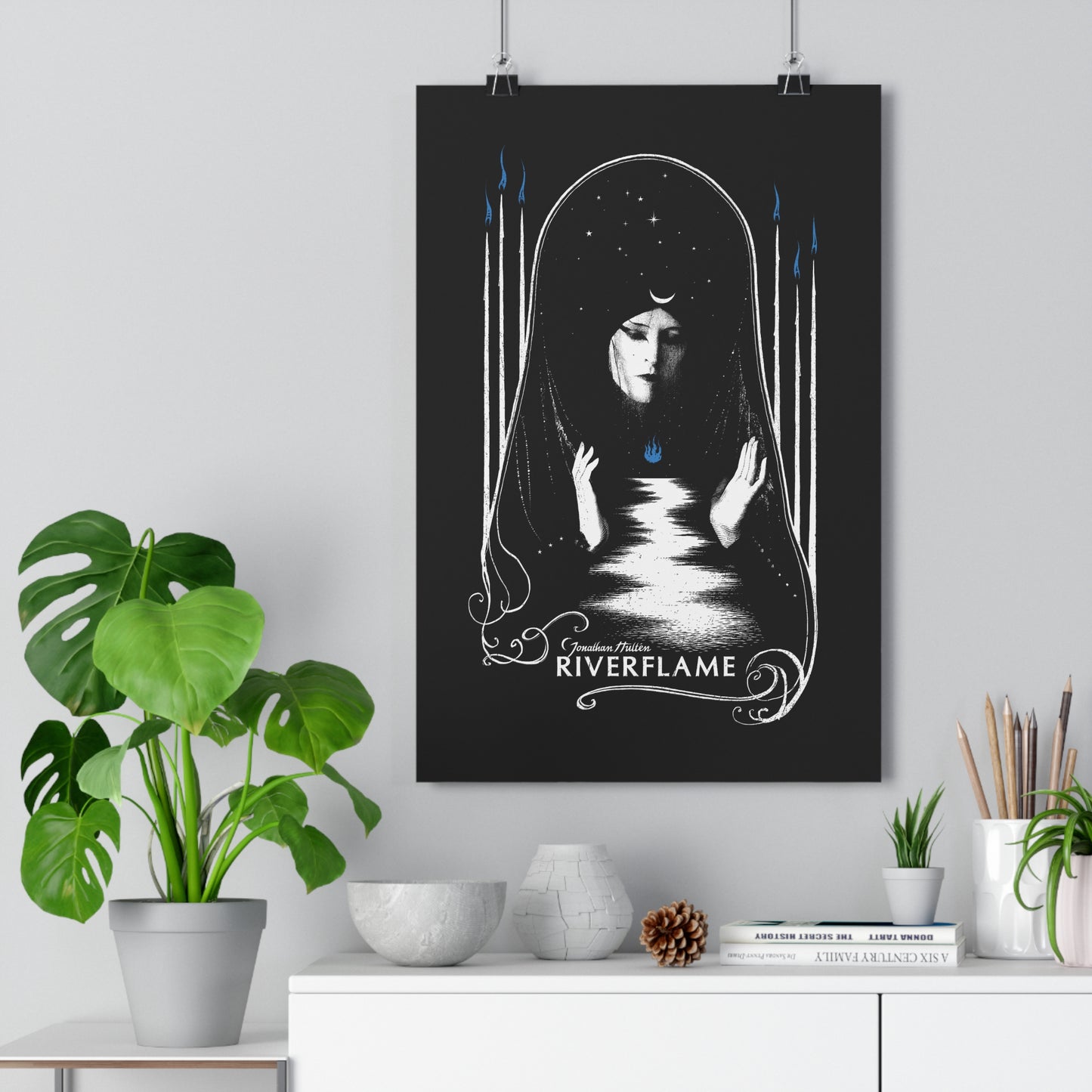 *SHIPPED FROM THE EU* Riverflame - Giclée Art Print