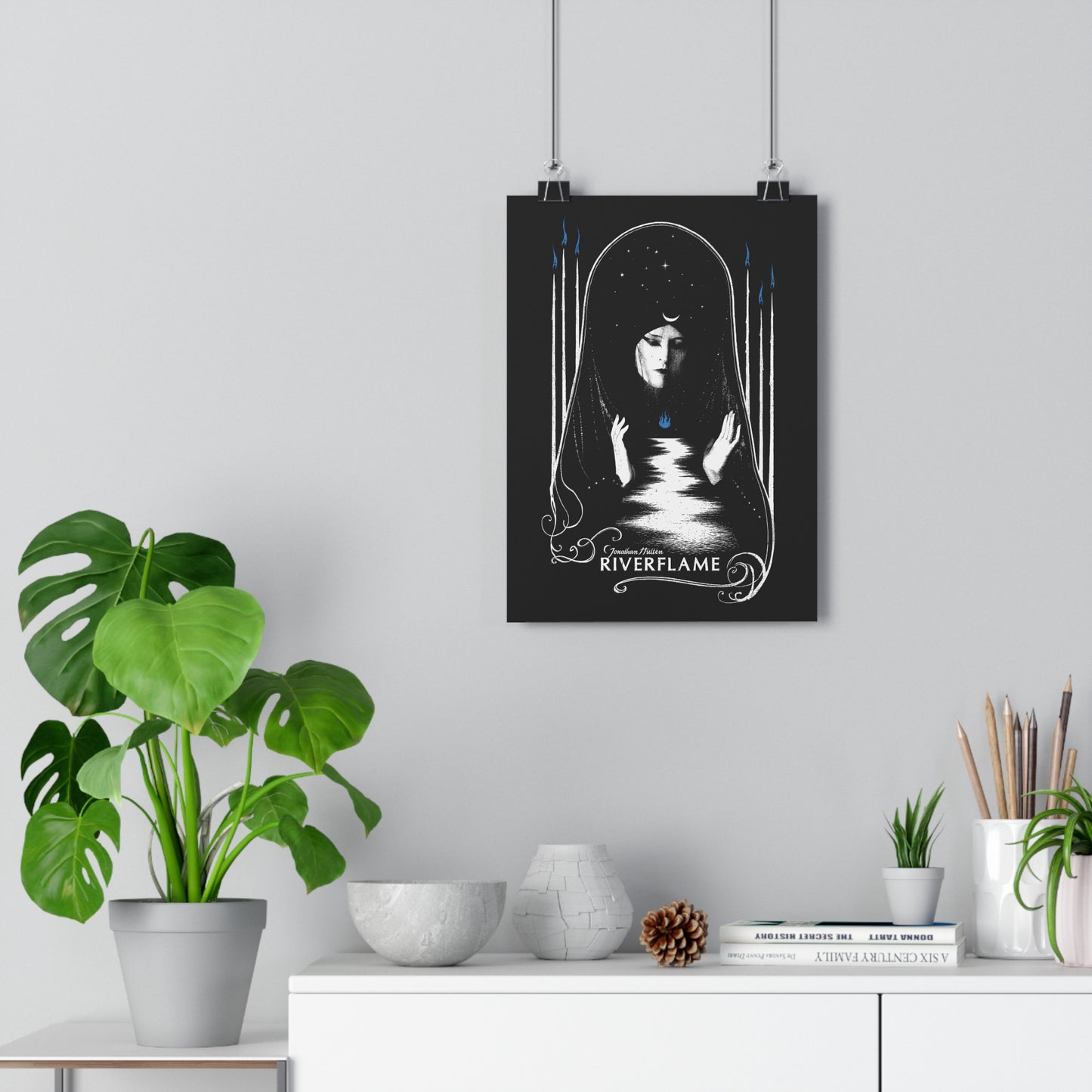 *SHIPPED FROM THE EU* Riverflame - Giclée Art Print