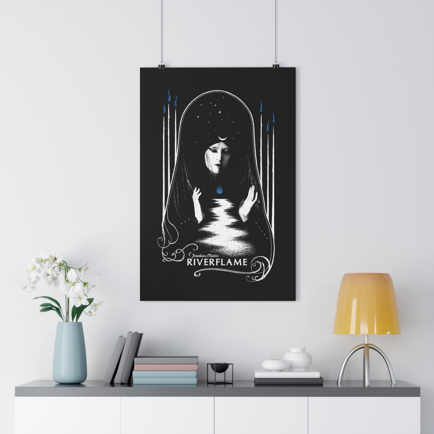 *SHIPPED FROM THE EU* Riverflame - Giclée Art Print