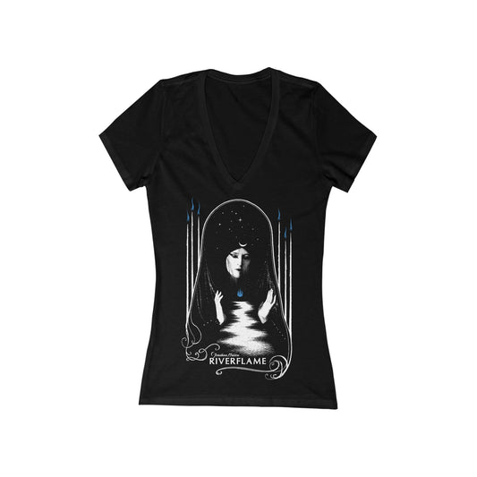 *SHIPPED FROM THE UK* Riverflame - Deep V-neck T-Shirt