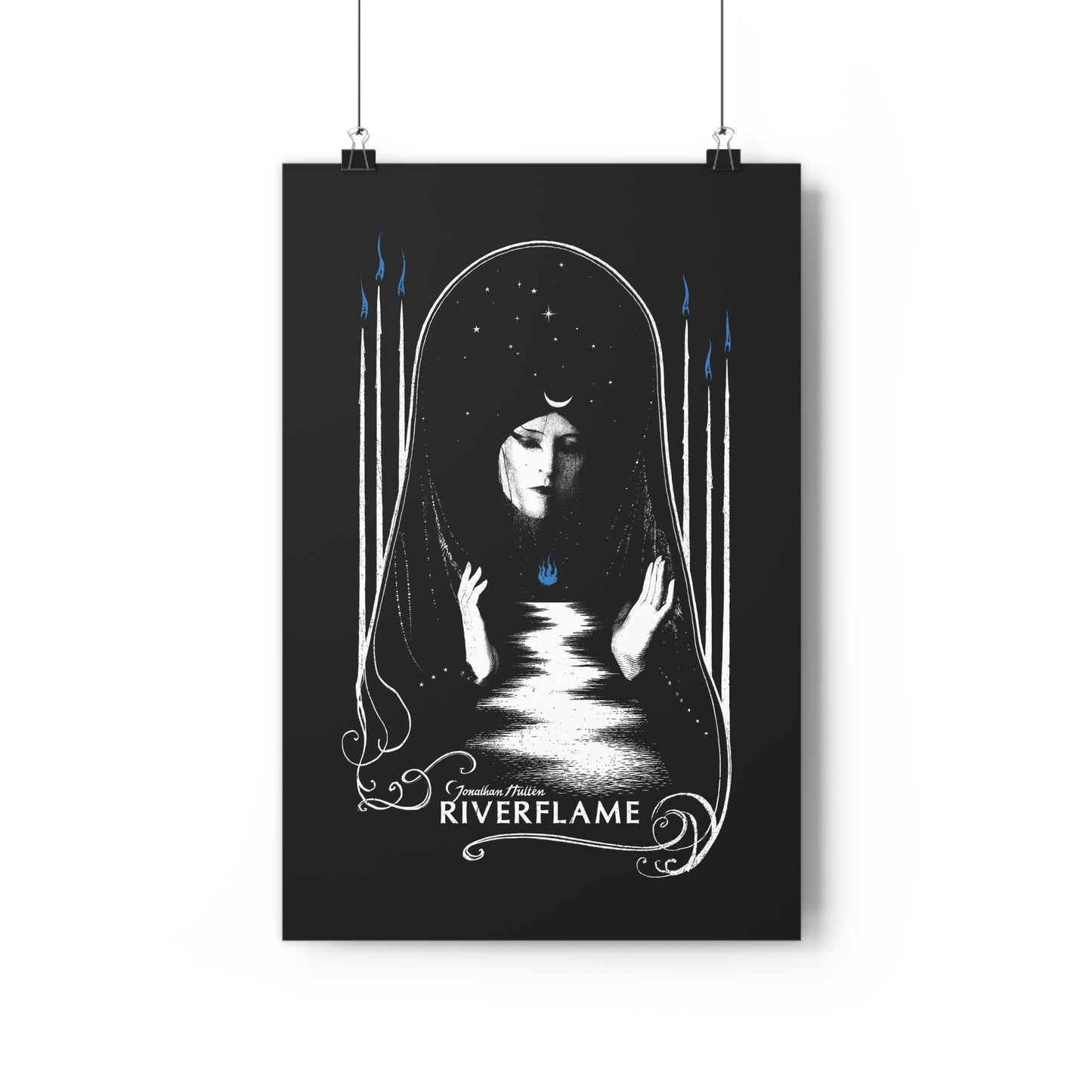 *SHIPPED FROM THE EU* Riverflame - Giclée Art Print