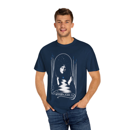 *SHIPPED FROM THE USA* Riverflame - Unisex Garment-Dyed T-shirt